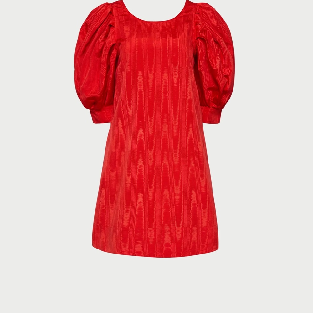 Loeffler Randall Willy Mini Dress in Red - Picture 2 of 4